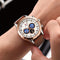 Men's Luxury Classic Quartz Watch with Chronograph, Calendar & Luminous Features (Copy)