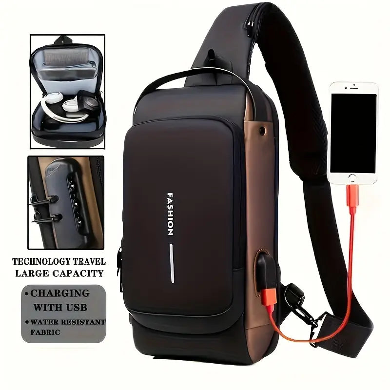 Anti Theft Luxury Chestbag