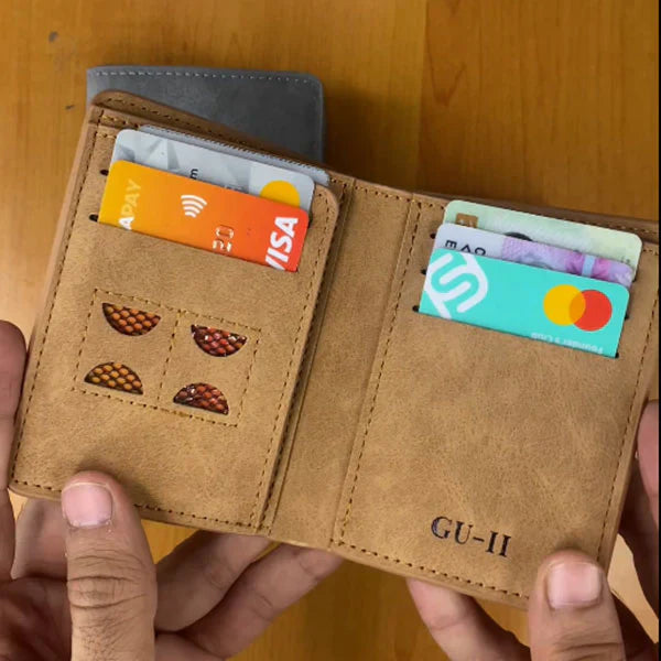 short Leather Wallet