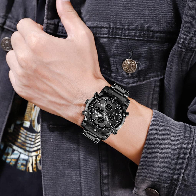 Original Skimi Branded Dual Time Multifunctional Watch