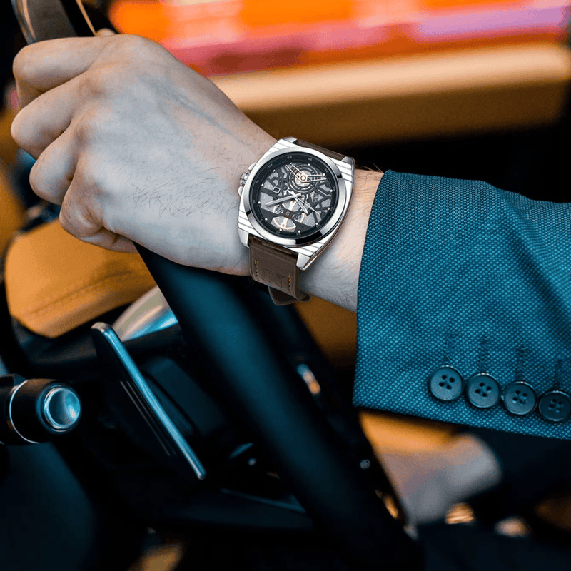 NS Luxury Calendar Quartz Watch (N927)