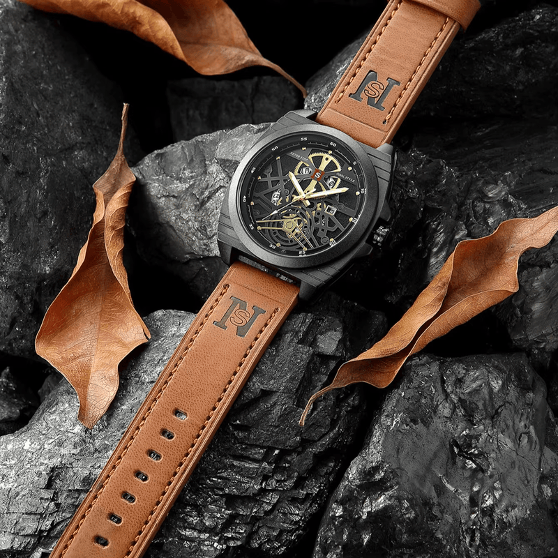 NS Luxury Calendar Quartz Watch (N927)