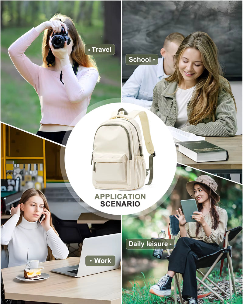 BITUOR Casual Backpacks Waterproof Travel