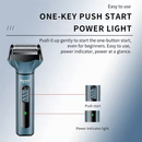 Kemei 3 in 1 Rechargeable Shaver Multi Functional Beard Shaving Machine Multi Purpose Razor