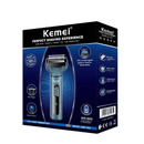 Kemei 3 in 1 Rechargeable Shaver Multi Functional Beard Shaving Machine Multi Purpose Razor
