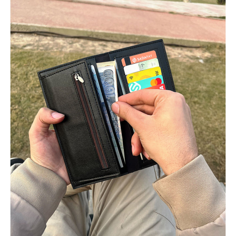 Kingdushi Long Leather Wallet