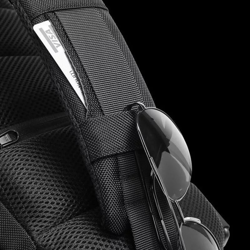 MetroEdge Chest Bag - Odyssey Sling Bag - Black