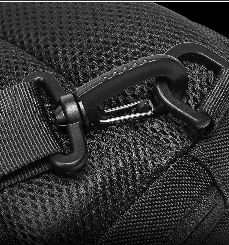 MetroEdge Chest Bag - Odyssey Sling Bag - Black