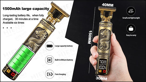 Original Professional LCD Rechargeable Shaver