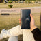 Tri-Fold Pure Leather Long Wallet.