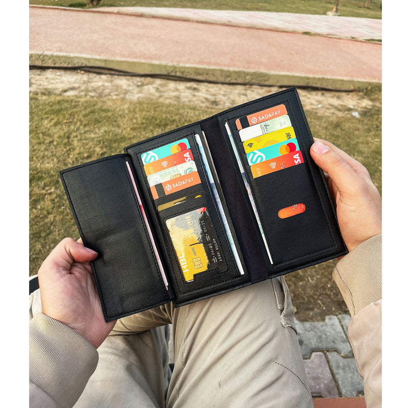 Bibosi Branded Imported Leather Wallet