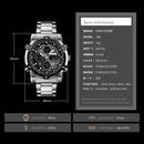 Original Skimi Branded Dual Time Multifunctional Watch