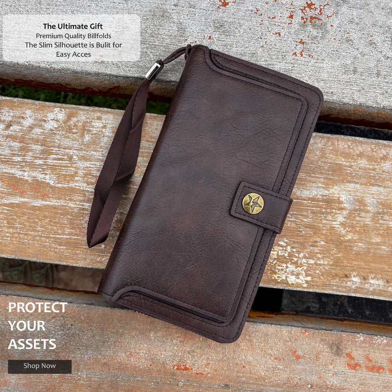 New Fashion Brand Business Leather Wallet